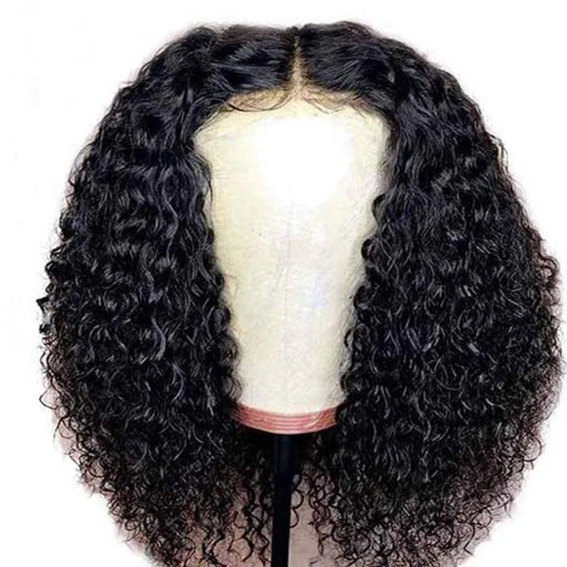 

frontal and bundles water wave hair Unprocessed 10-38" inch Mongolian water wave full lace wigs