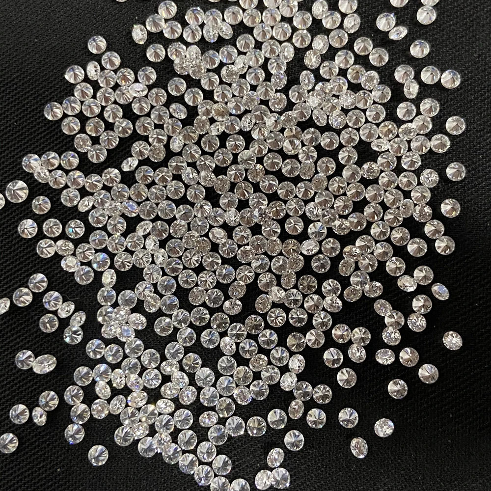 

HQ GEMS 3MM Natural Diamonds F/G VVS 0.1ct Carat Diamond Polished Loose White Round Cut Melee Diamond