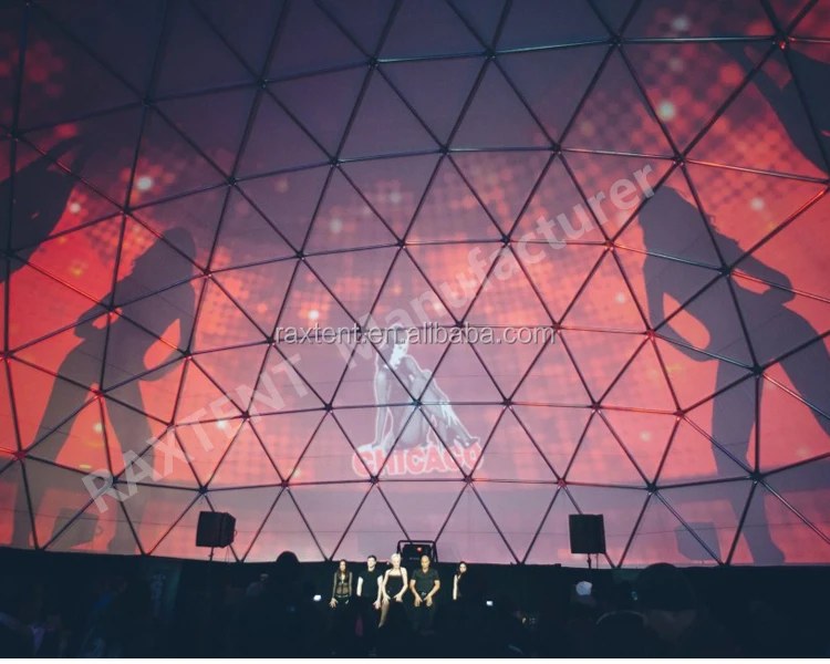 360 Projection Dome Cinema - 6M Mobile Theater Dome for 3D Movie ...