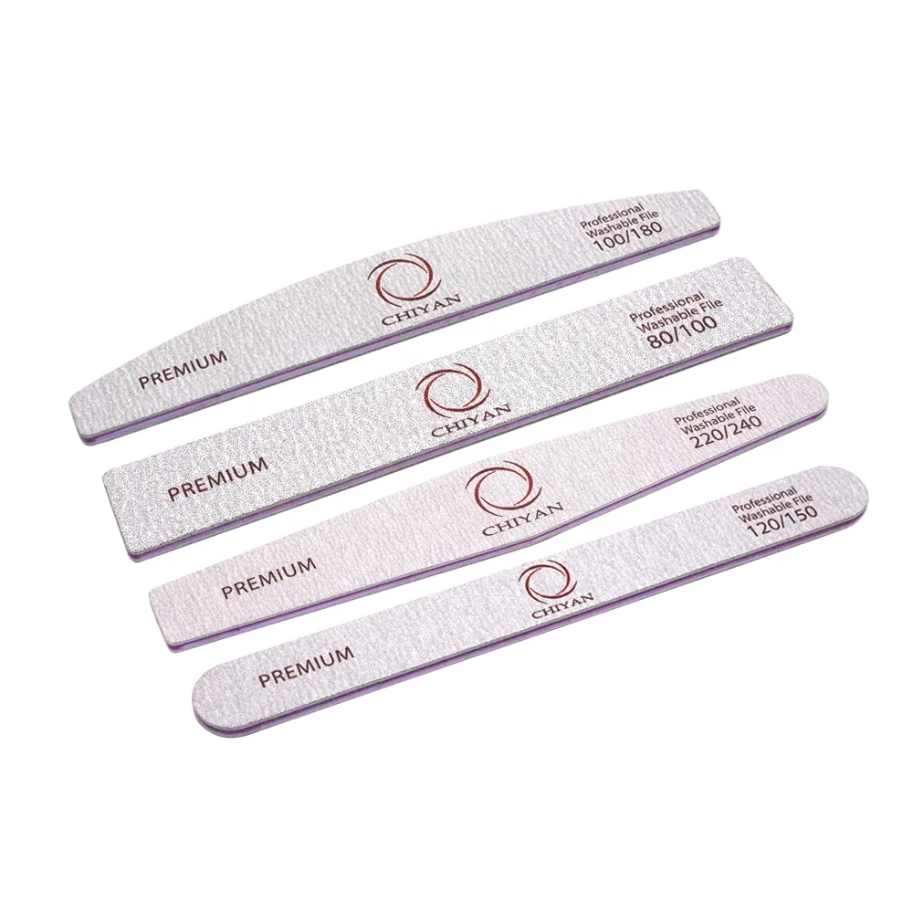 

Wholesale Nail Files 80/80 100/180 Tips Gel Polish Professional Drill Buffer Supplies Nail File, White, brown, green, yellow