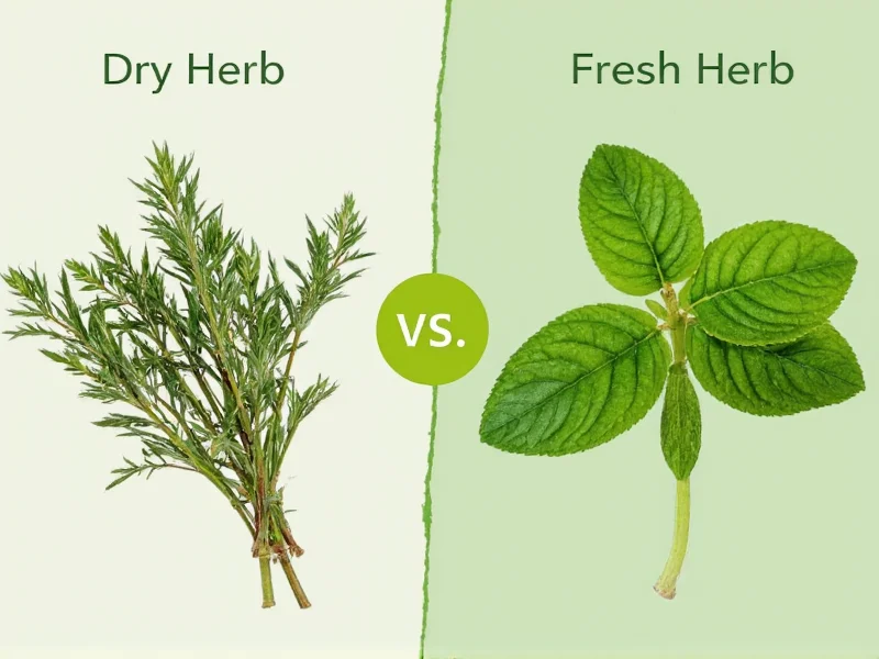 Dry Herb to Fresh Herb Conversion: Exact Ratios Guide
