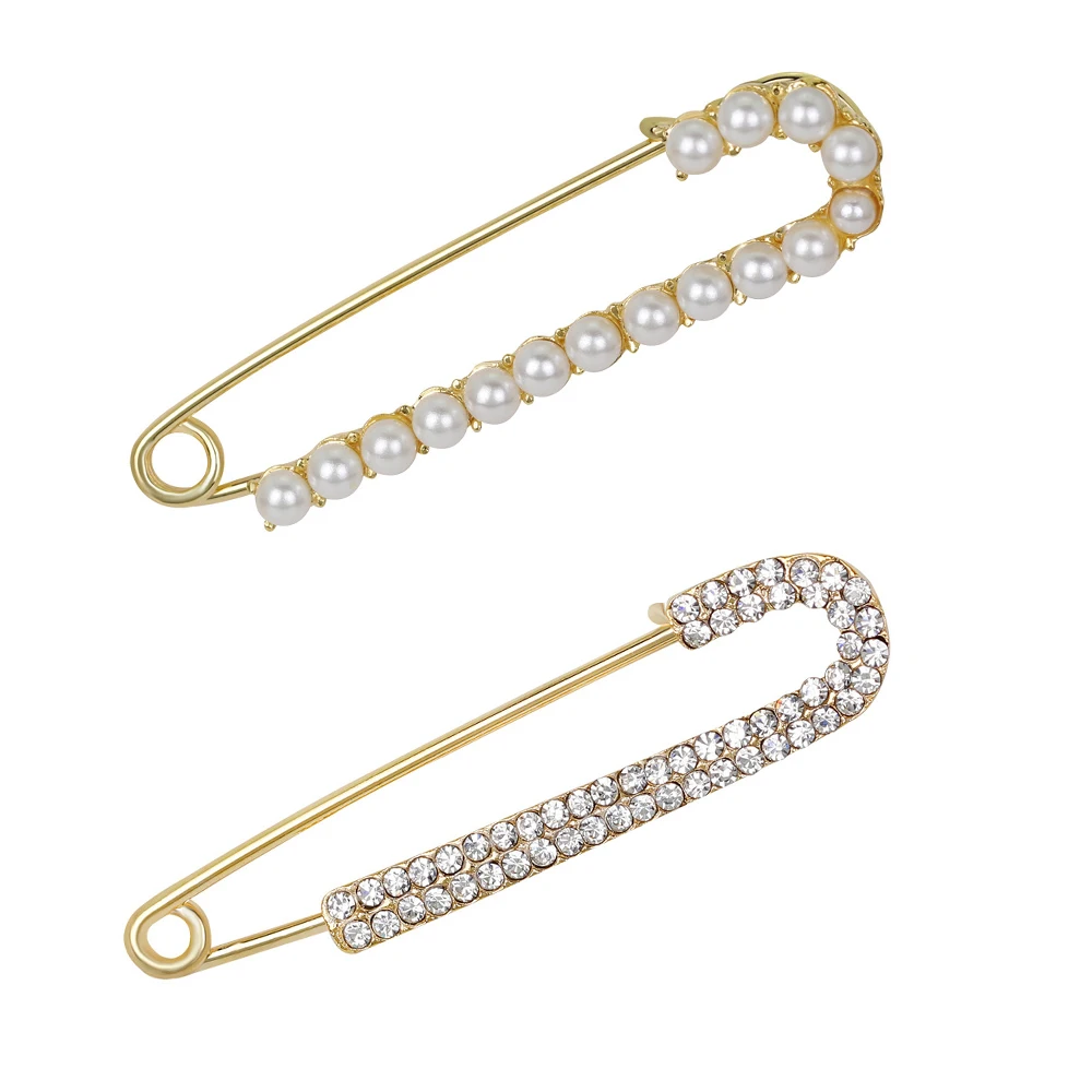 

Rhinestone Large Pin Brooches For Women Vintgae Sweater Pin Fashion Design Wedding Brooch High Quality New 2021, Many color can be chosen