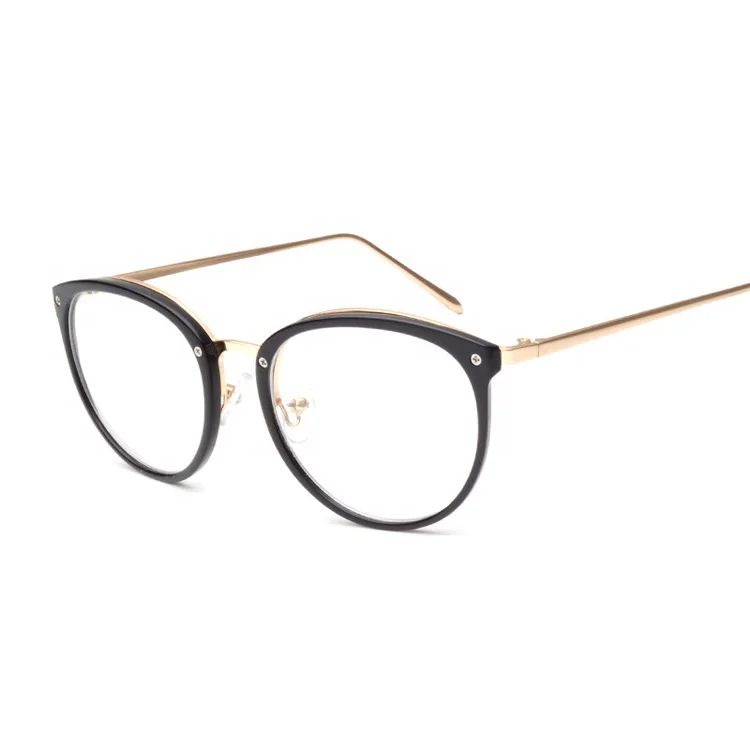 

DOISYER Cusotmized hot sale Korea brand design students unisex optical frames metal eyeglasses