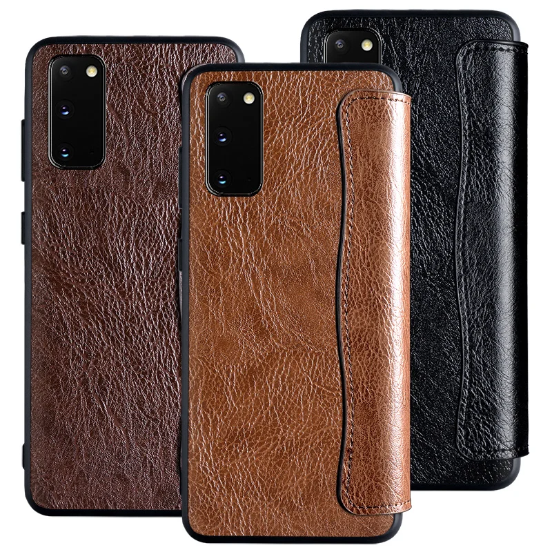 

Luxury skin & Hard PC & Soft TPU Flip case cover for Samsung Galaxy S20 FE Plus Ultra