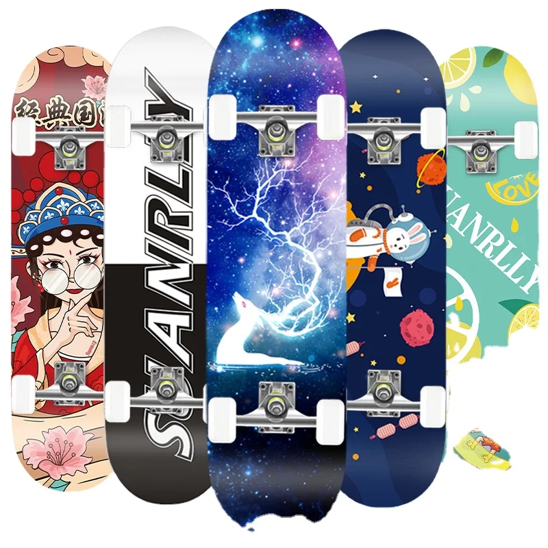 

Factory price adult kids custom long wholesale wood skateboard sale decks skate board