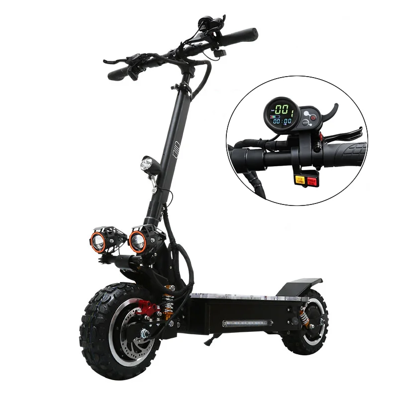 

VICSOUND cheap 60v single motor 3200w electric scooter 11 inch pneumatic tire