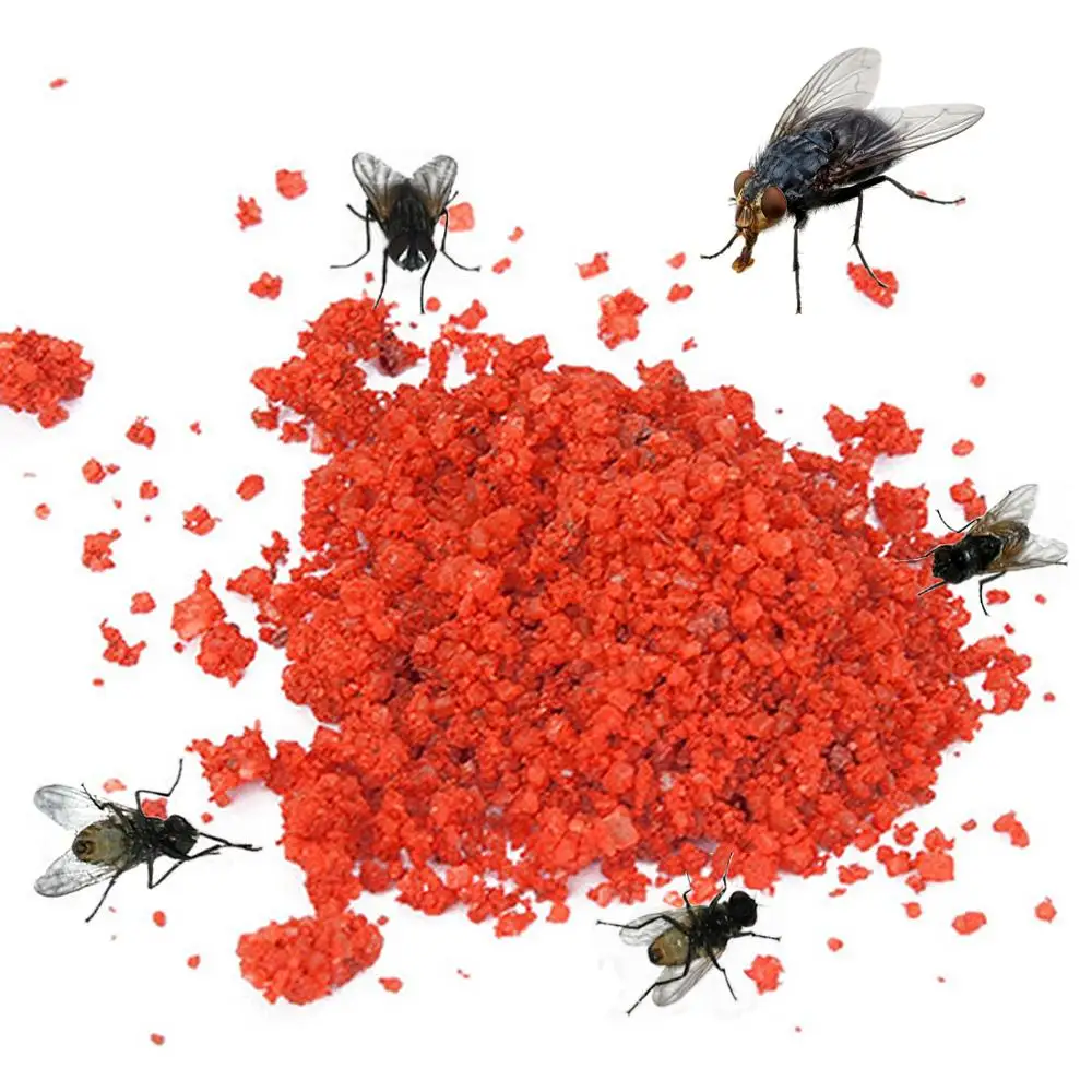 

Wholesale Home Eco-Friendly Disposable Red Powder Fly Killing Bait