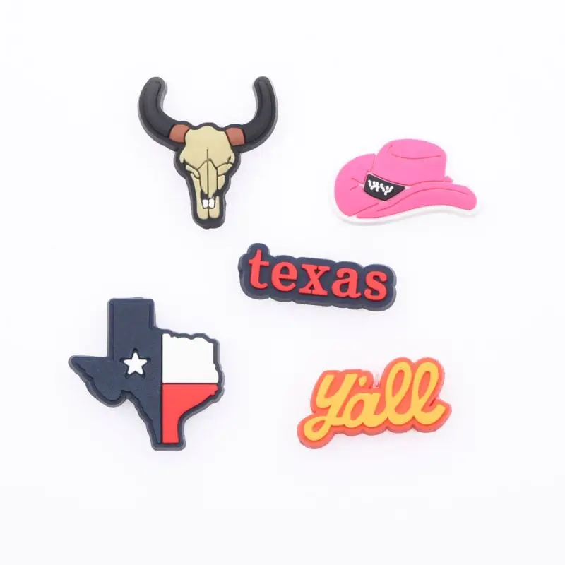 

Christmas 2022 New Hot Texas Houston Tokyo paris croc charms for kids