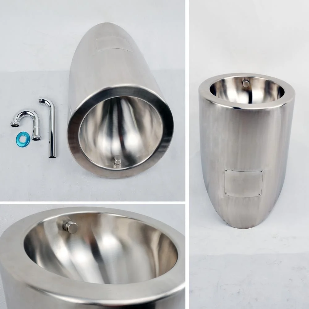 
Stainless Steel Wall Mounted Sensor Urinal Waterless 