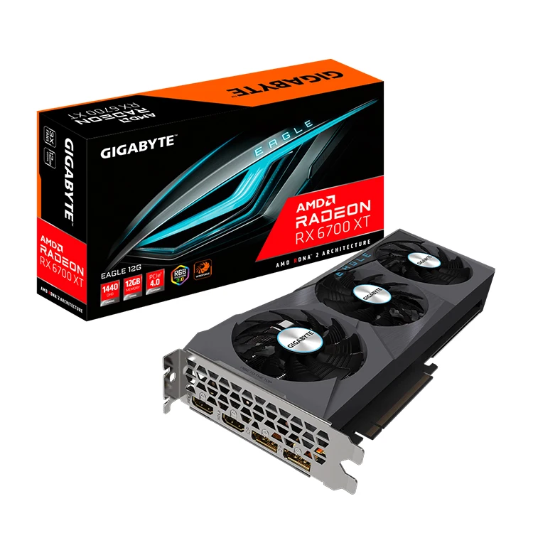 

GIGABYTE AMD Radeon RX 6700 XT EAGLE 12G Graphics Card RX6700XT 12G Graphics Card RX 6700 12G Video Card (GV-R67XTEAGLE-12GD)