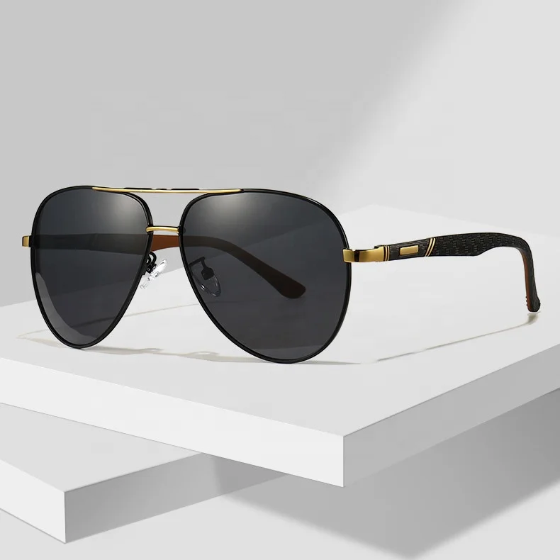 

Sunbest Eyewear 2928 High Quality Classic Metal Frame Pilot Polarized UV400 Men Driving Sunglasses