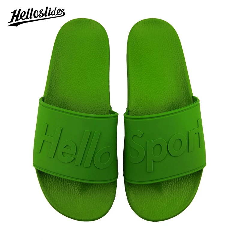 

Helloslides Blank Slide Sandal Slides Footwear Men Rubber Slides Custom Sandals Designer Slippers