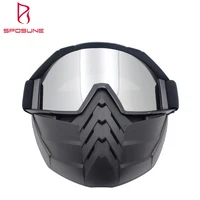 

Full Face Mask Protective Outdoor Masks Military Wargame Glasses Version Motorcycle Goggles For Motocross