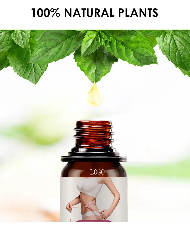 Slimming Essential Oil Good Shape Private Label OEM Compound 100% Pure Nature 10ml 3 Year Shelf Life Massage Oil