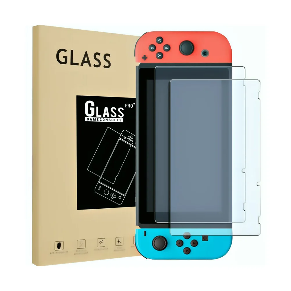 

Easy Install Scratch Resistant 9H Hardness Tempered Glass Screen Protector For Nintendo Switch Lite