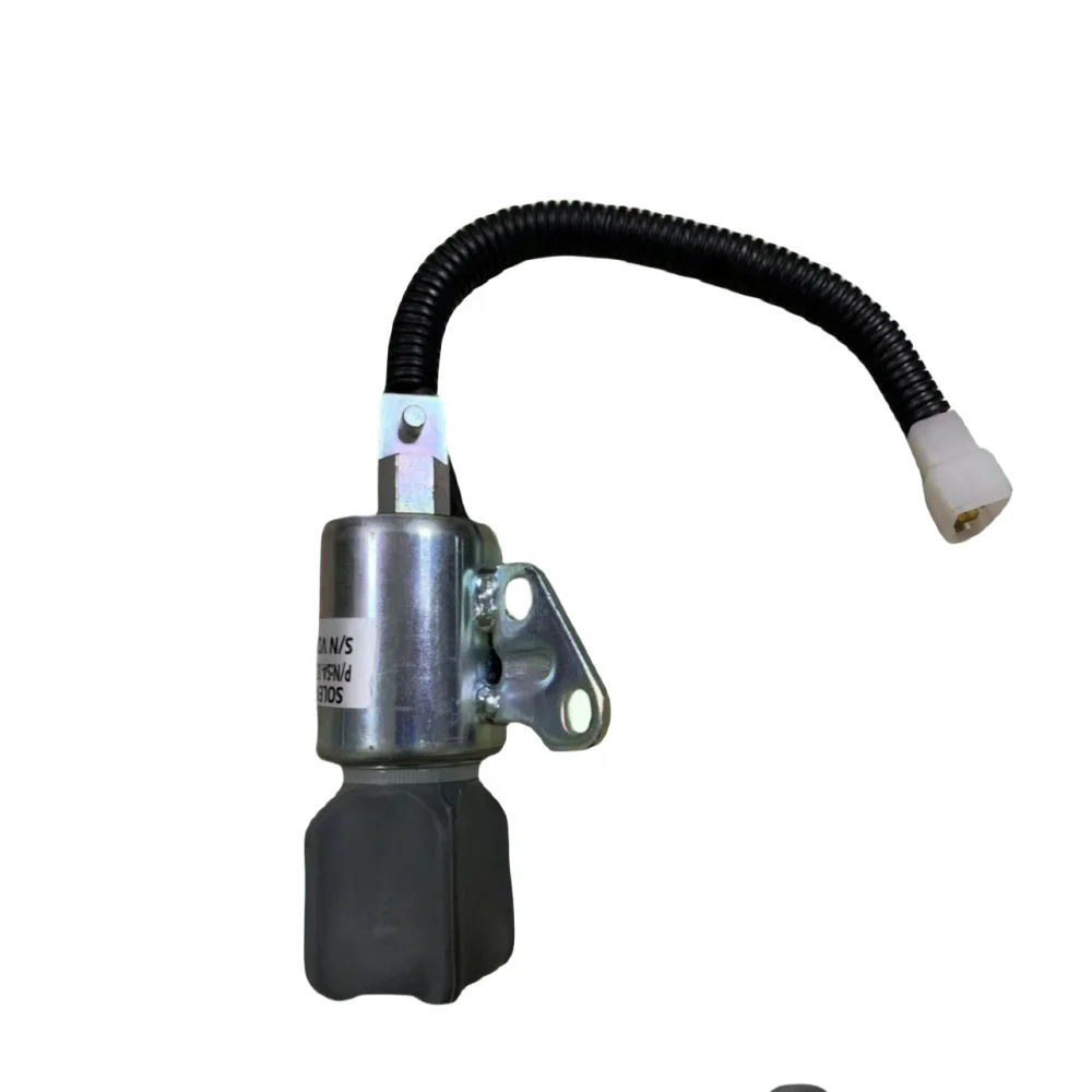 12V 2V SA 5176-12 Flameout Switch Solenoid Valve for Komatsu PC18 Flameout Solenoid Valve Flameout Switch Micro-digging