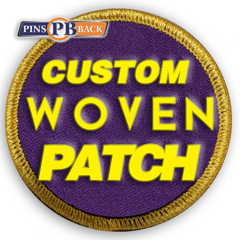 

Custom woven patches for Clothing jacket badge sew on chenille sport patches woven label heat cut border iron on patches