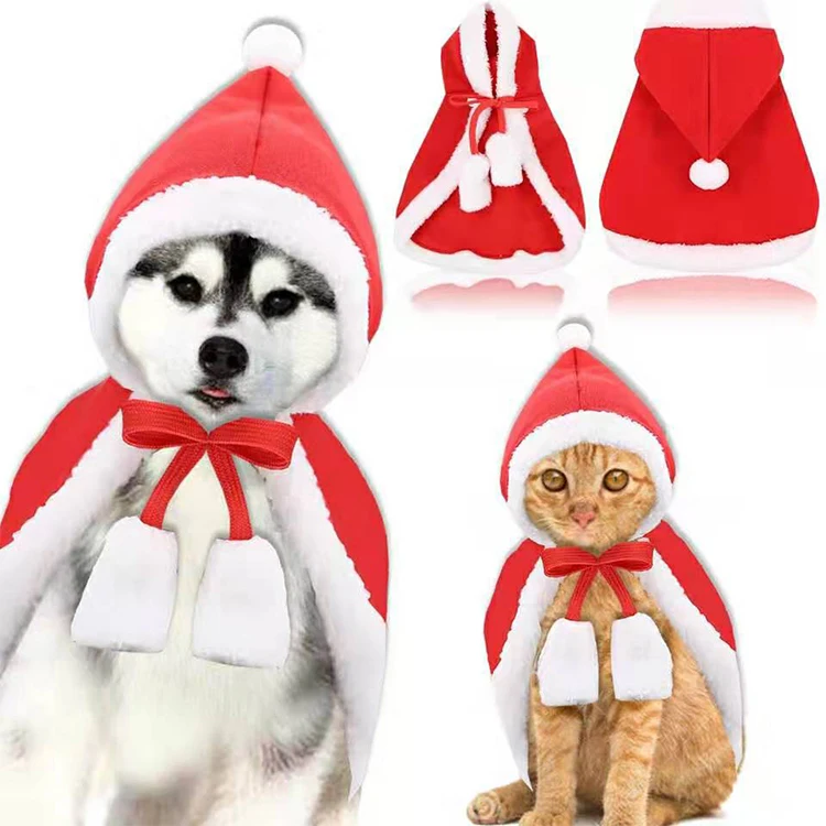 

Christmas Pet Clothes Winter Coat Puppy Dog Cat Clothes For Dropshipping, Picture