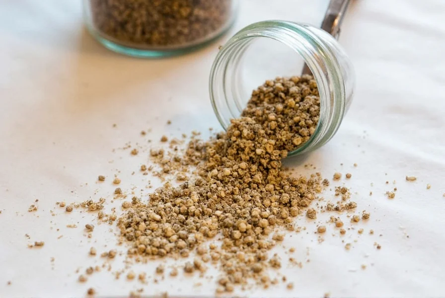 White Pepper on Plate