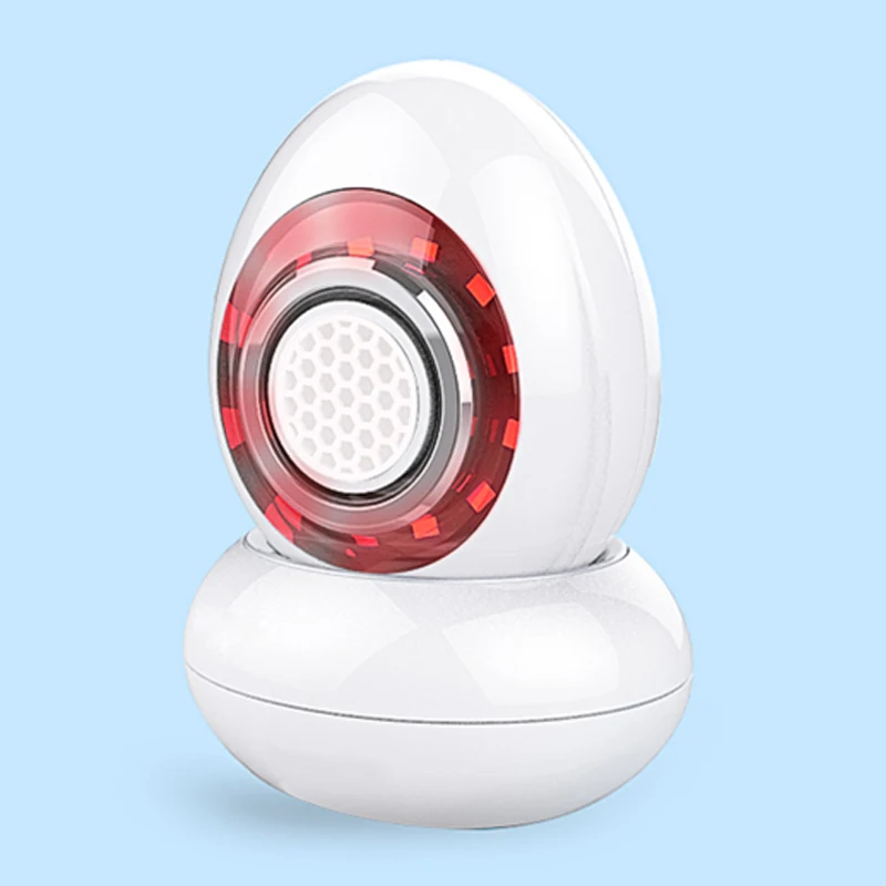 

Electric Portable 5 in 1 Hydrating RF LED Light Skin Therapy Wrinkle Remover Face Rejuvenation Machine with 3ml serum boost tank