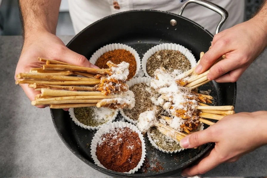 Eingelegte Gewürze im Glas