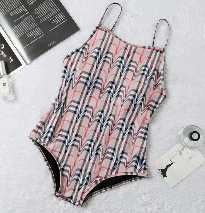 

2021 luxury girls sexy bikini bathing suit new arrives strappy women one piece designer swimsuits famous brands, As picture showed