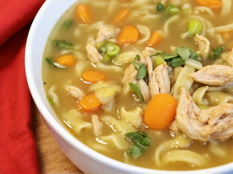 Perfect Homemade Chicken Noodle Soup Recipe | Step-by-Step Guide