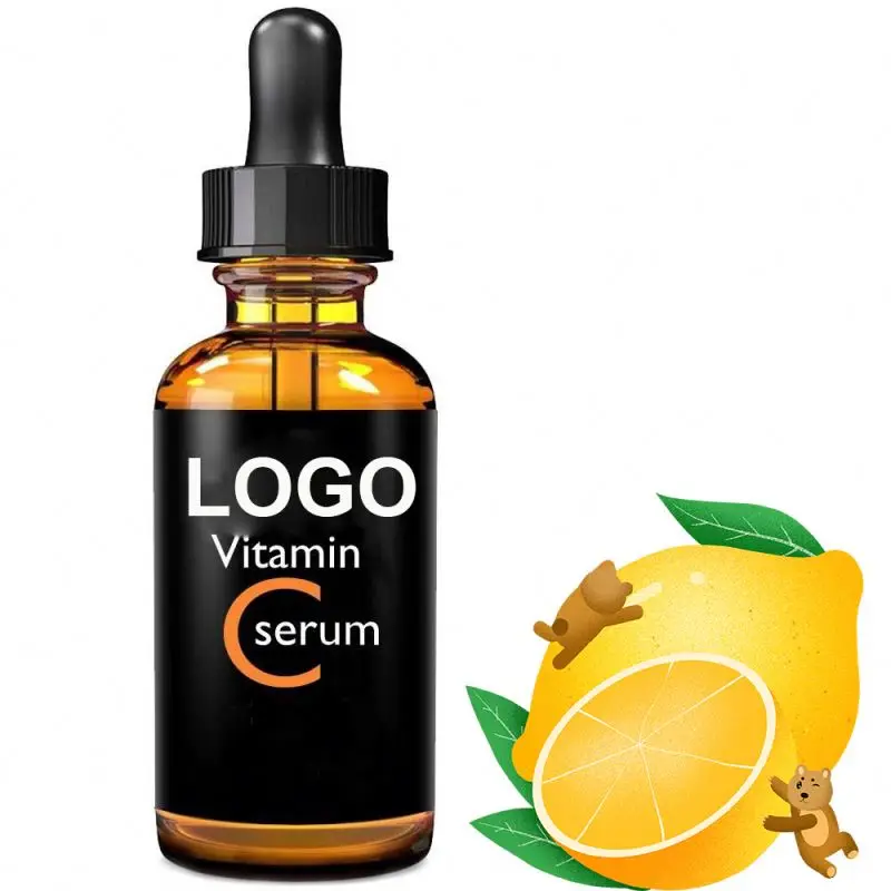 

Natural Organic 30ML Vitamin C Serum Hyaluronic Acid Moisturizing Anti Aging Facial Vitamins Skin Care