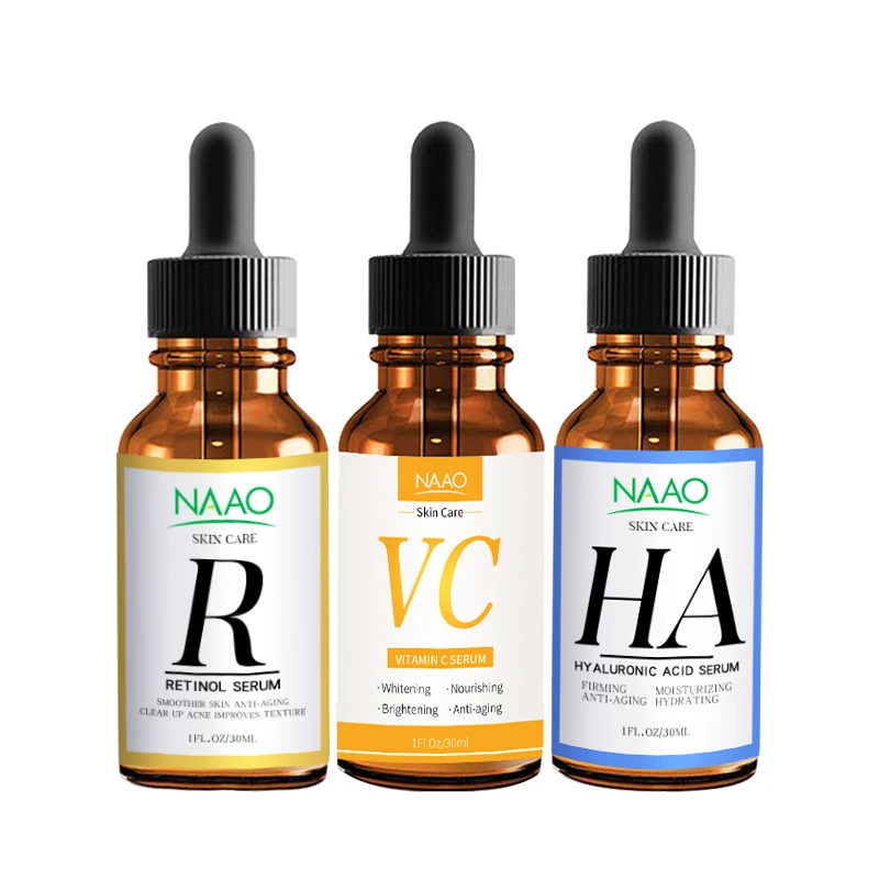 

Whitening Moisturizing Anti Aging Face Skin Whitening Vitamin C Retinol Hyaluronic Acid Serum