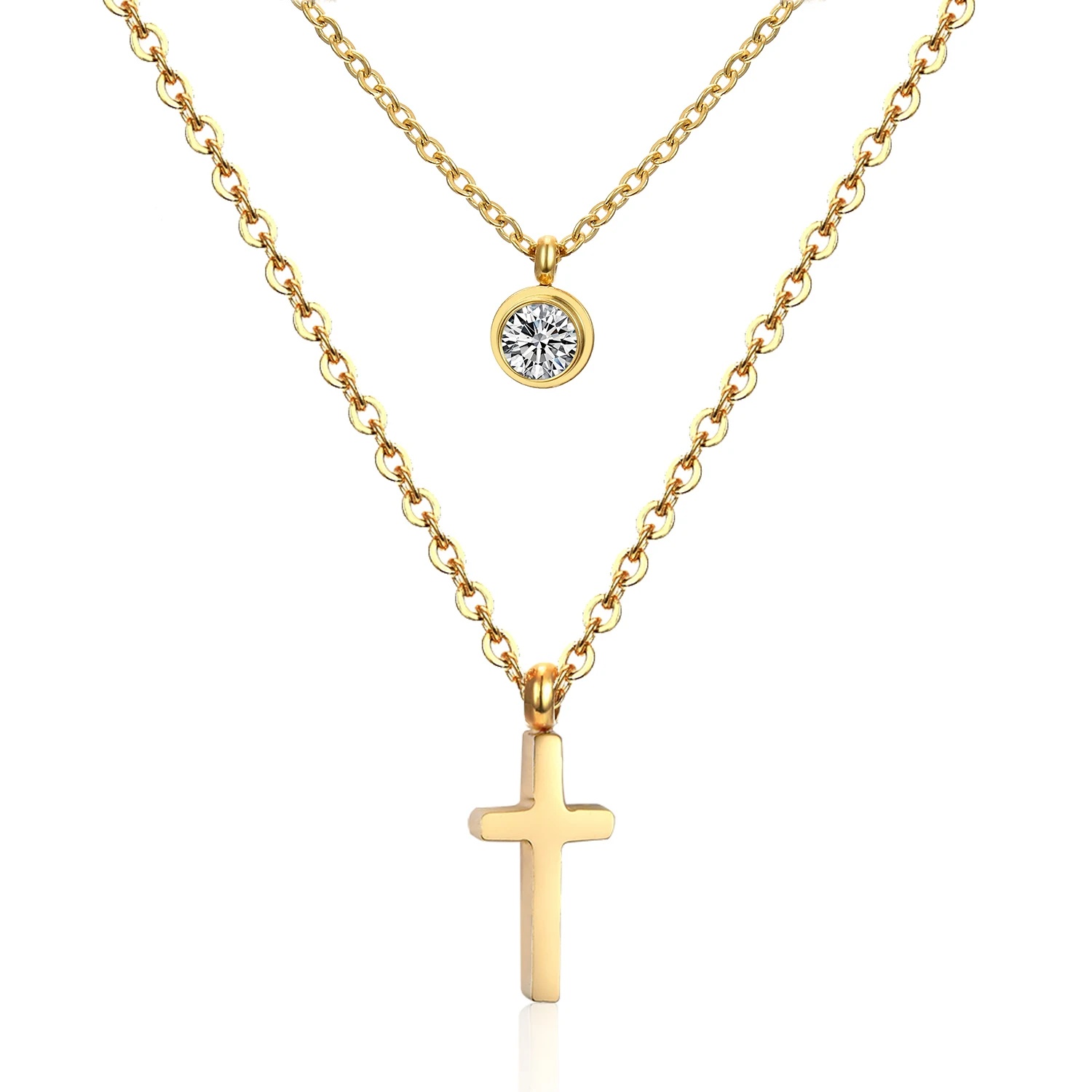 Unique Cross 24K Gold Vacuum N