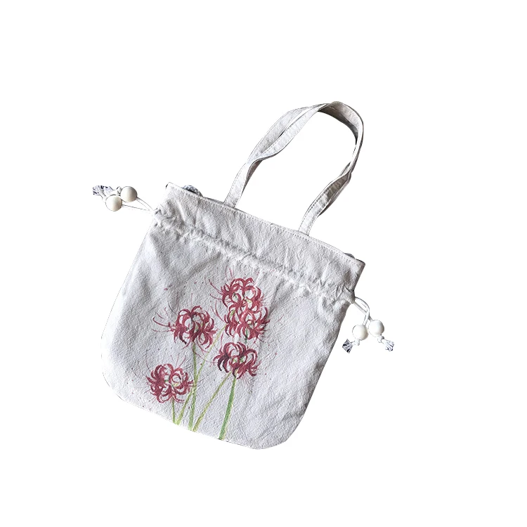 

Twinkle Factory Pattern Portable Bucket Drawstring Bag