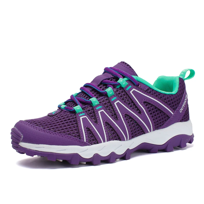 

New Style Quality Mountain Climbing Camping Men Water shoes Trekking Trail Hiking Shoes Outdoor Sports Wide Big Size Sneakers