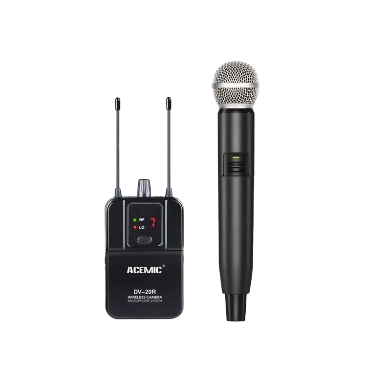 

Ktv Karaoke 2X100m Wireless Microphone With For Speaker Us