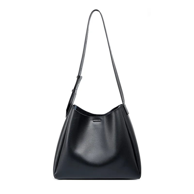 

High quality wholesale genuine cow soft vegan leather tote bag handbags for women