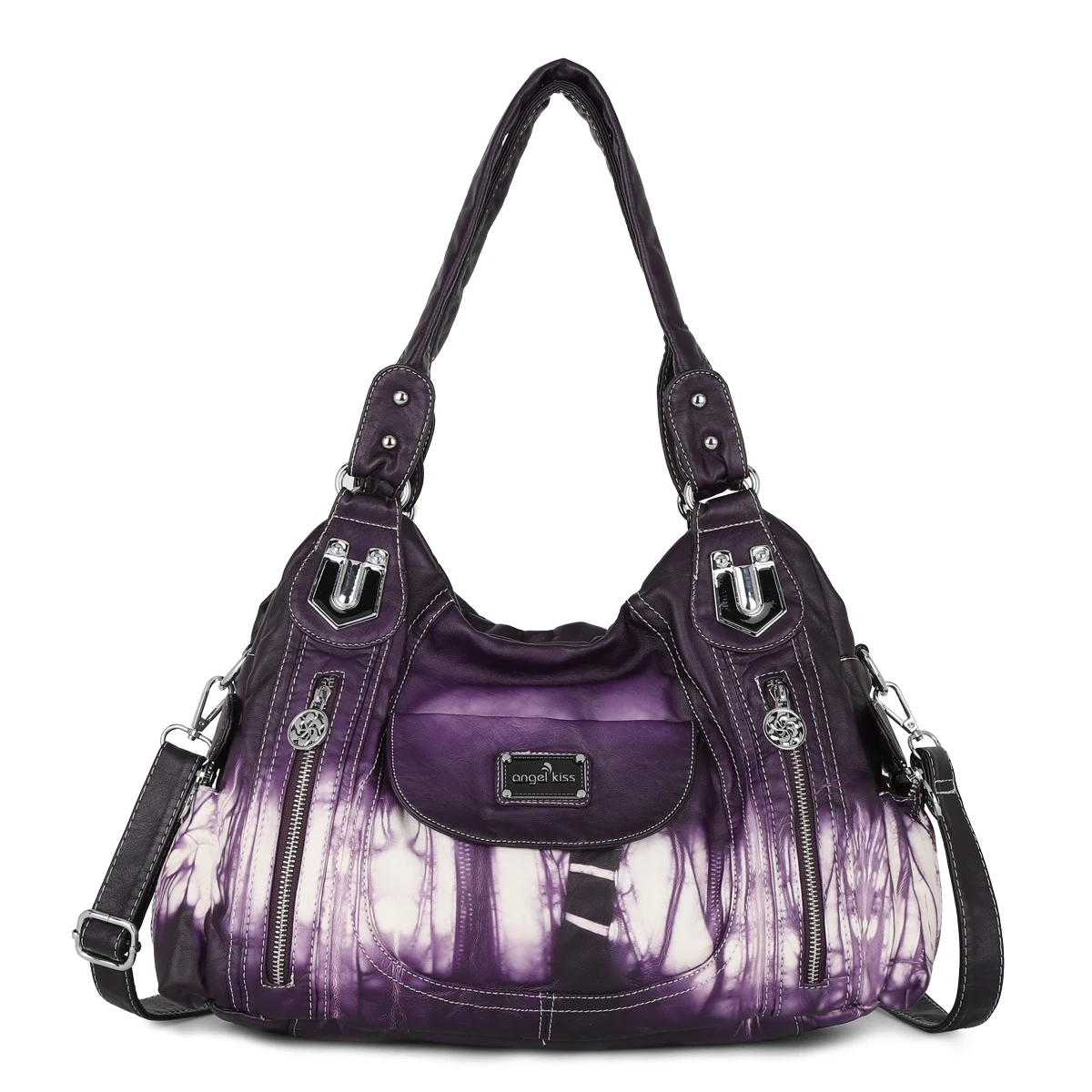 

Angelkiss Hotsell Women Unique Tie-dye Purse Printed Shoulder Bag Satchels
