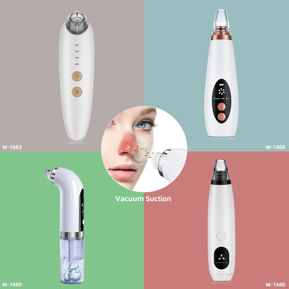 

beauty apparatus blackhead extraction tool remove blackhead acne removal device pimple remover face vacuum acne extractor, White