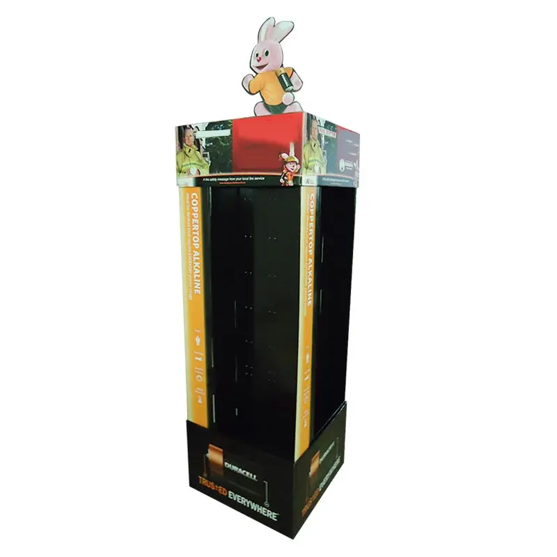 Wholesale customized corrugated board display stand cup display stand cosmetics floor display stand 15