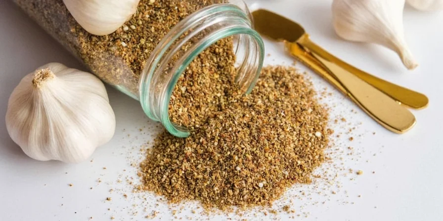 Garlic pepper seasoning used to marinate chicken wings.