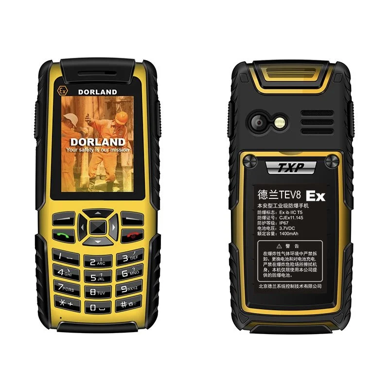 

Dorland TEV8 Qwerland Keyboard Oil and Gas Places 3g Phone Dual Sim Card Explosion Proof Smart Phone