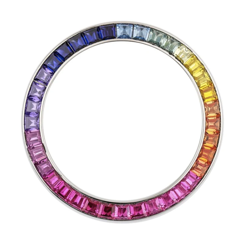 rainbow bezel