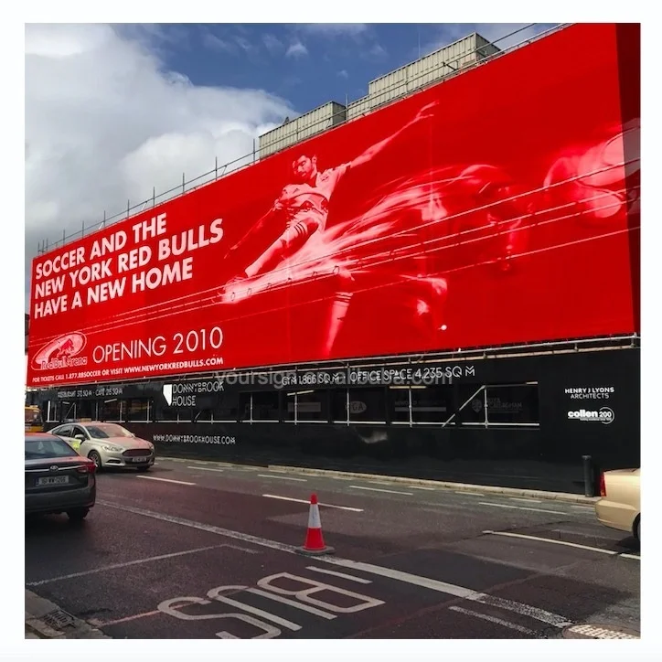 Digital Printing Fence Mesh Banner Outdoor Advertising Pvc Mesh Banner