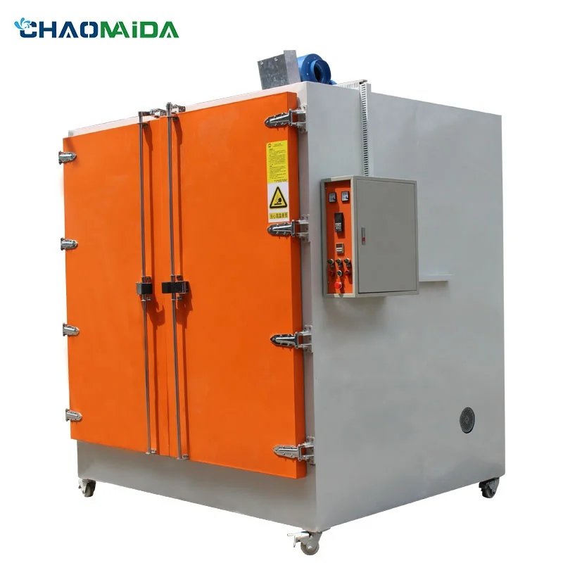 

Hot Sale Industrial Hot Air Circulating Oven outer shell with color coating two doors electrical oven factory price