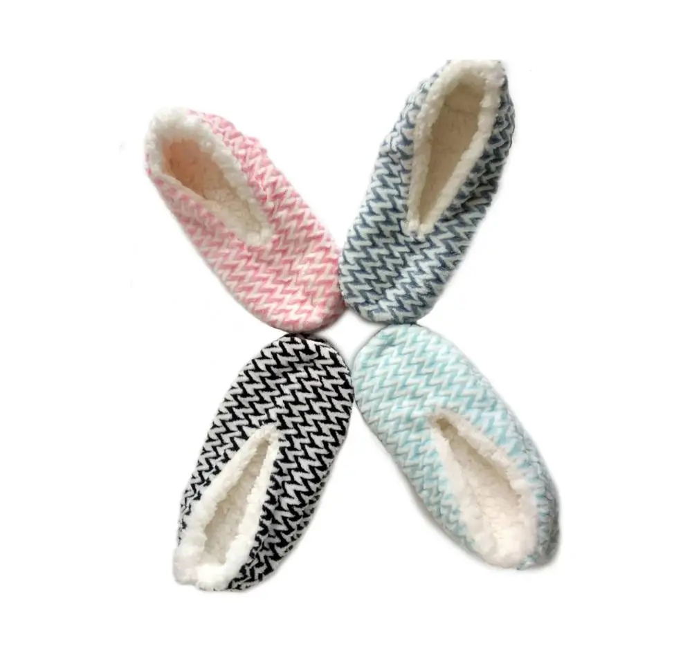 

factory direct adult floor socks moccasin fashionable knitted slipper shoe socks