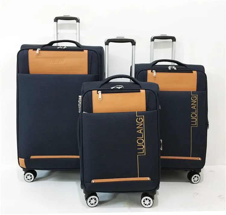 branded suitcase