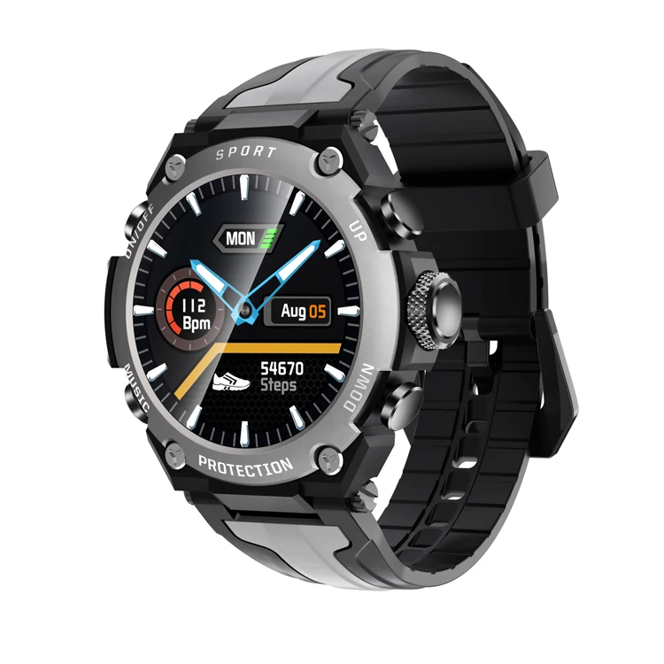 

NEW Music Sport Watch Full Circle Screen 1.3 Inch DK10 IP68 Waterproof Diving Swimming Smart Watch Altitude Pressure Smartwatch