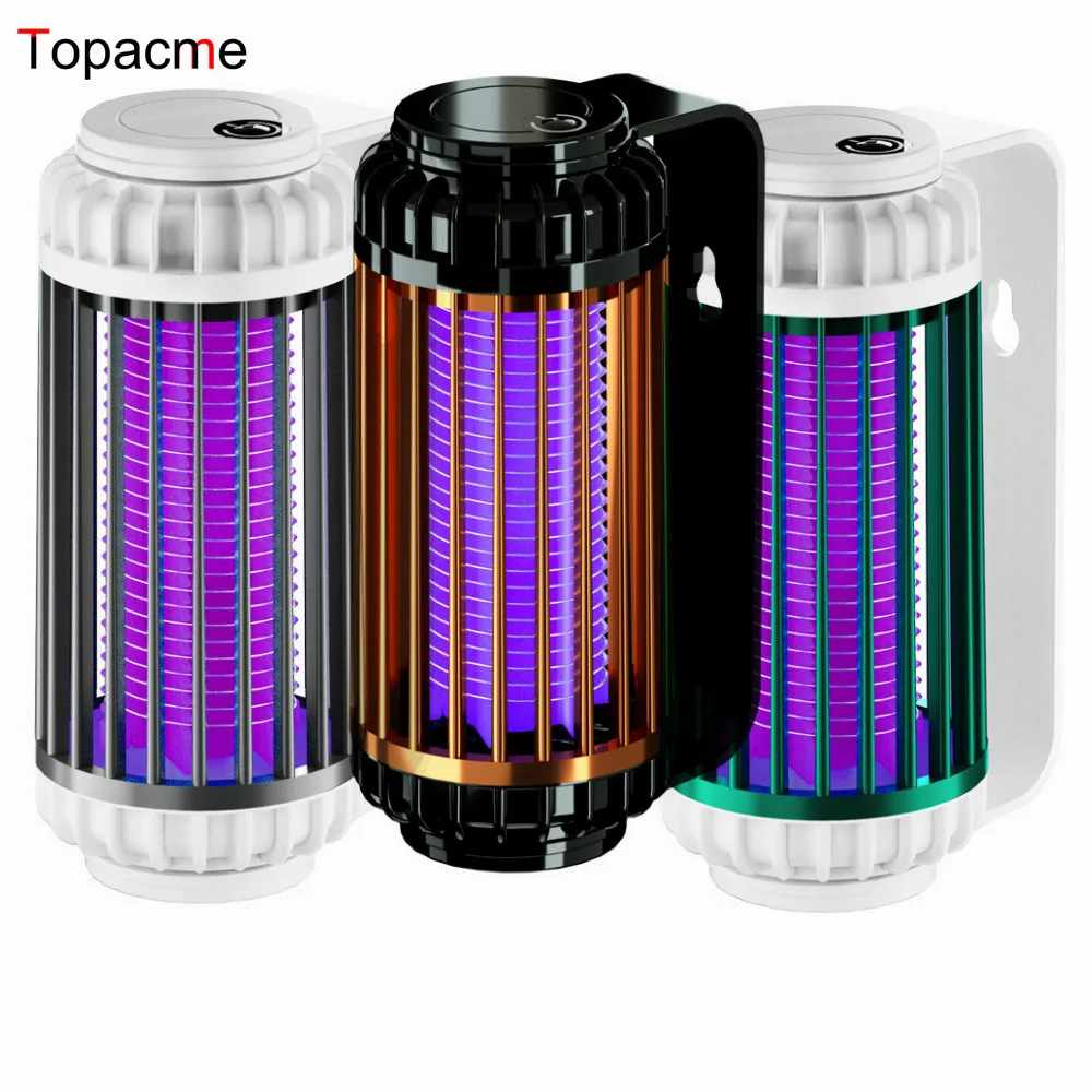 

2022 New Wall Mounted electric shock insect killer lamp bug zapper mosquito trap