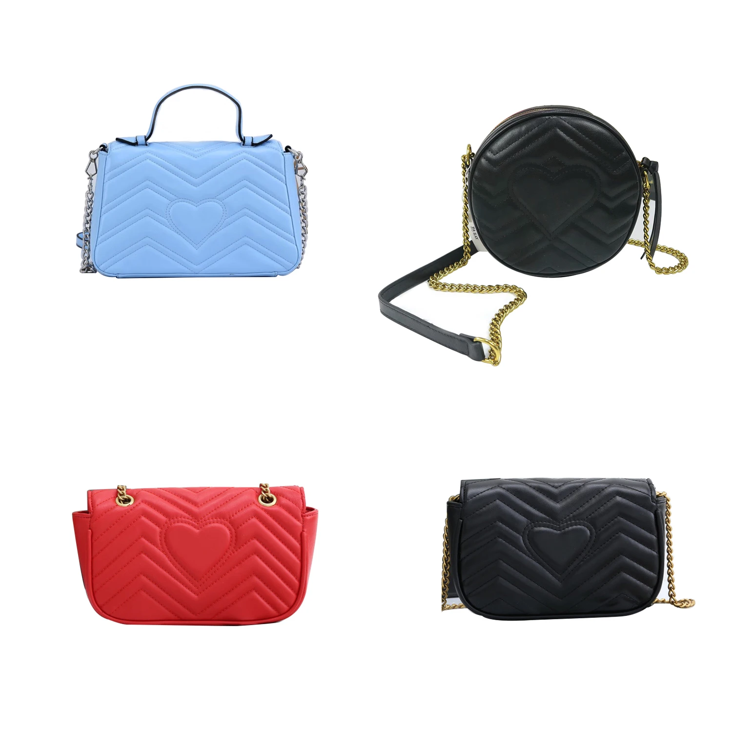 

Hot selling fashion handbag luxury flap crossbody famous brand shoulder bag, Multi color