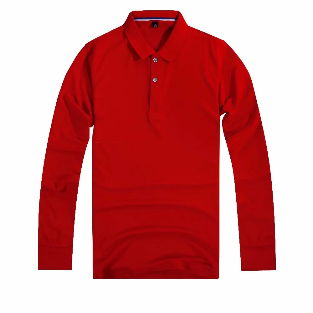 

High Quality T Shirt Sping&Fall Outdoor Long Sleeve Jacket Colorful casual POLO shirts High quality cotton t-shirts