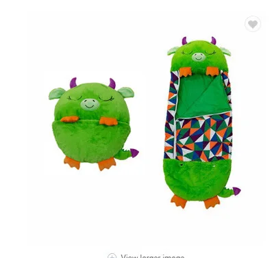 
Happy Nappers cartoon sleeping bag children nap blanket animal sleeping pillow bag 