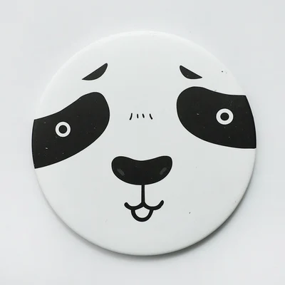 

LULAND Free Sample Girls Cute Panda Make Up Vintage Mirror Glasses